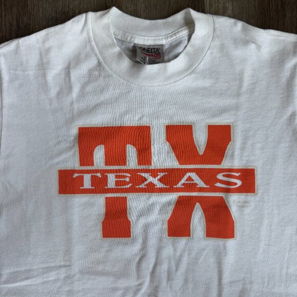 Vintage Texas Single Stitch T Shirt - Size Medium - Picture 3 of 6